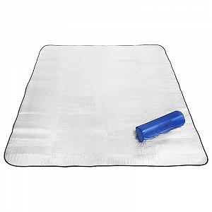 Коврик Foam Foil Blanket Aluminium Foldable Ultralight Double Sided для кемпинга - Фото 1