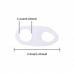 Коректор великого пальця стопи Силіконовий Гель 2 пари Роздільник Вальгусний Випрямляч ціна на synthetic.ua - Фото 1 Коректор великого пальця стопи Силіконовий Гель 2 пари Роздільник Вальгусний Випрямляч synthetic.ua - Фото 1