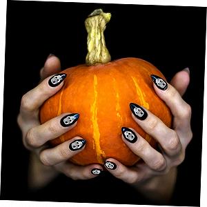 Украшение для ногтей Череп FRCOLOR 60 шт. Подвеска для украшения ногтей DIY Стразы Наклейки на ногти Сплав Шарм 3D Кристальные ногти synthetic.ua - Фото 1