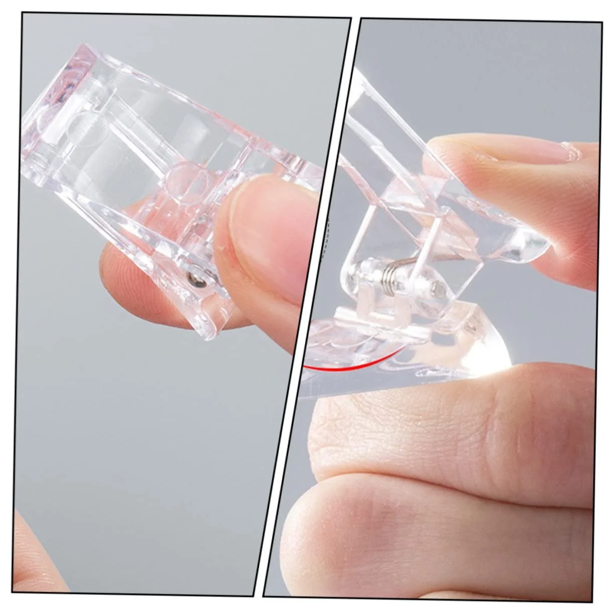 Набор инструментов для маникюра с хрустальным зажимом и полировальными полосками для профессионального маникюра, шаблоны для наращивания ногтей, фото №3 Набор инструментов для маникюра с хрустальным зажимом и полировальными полосками для профессионального маникюра, шаблоны для наращивания ногтей, фото №3