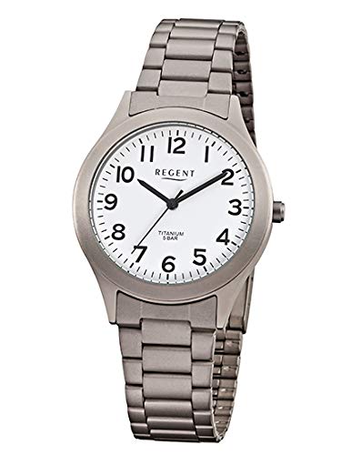 Годинник Regent Чоловічий 1320.90.99 Titanium F837 Браслет, фото №1