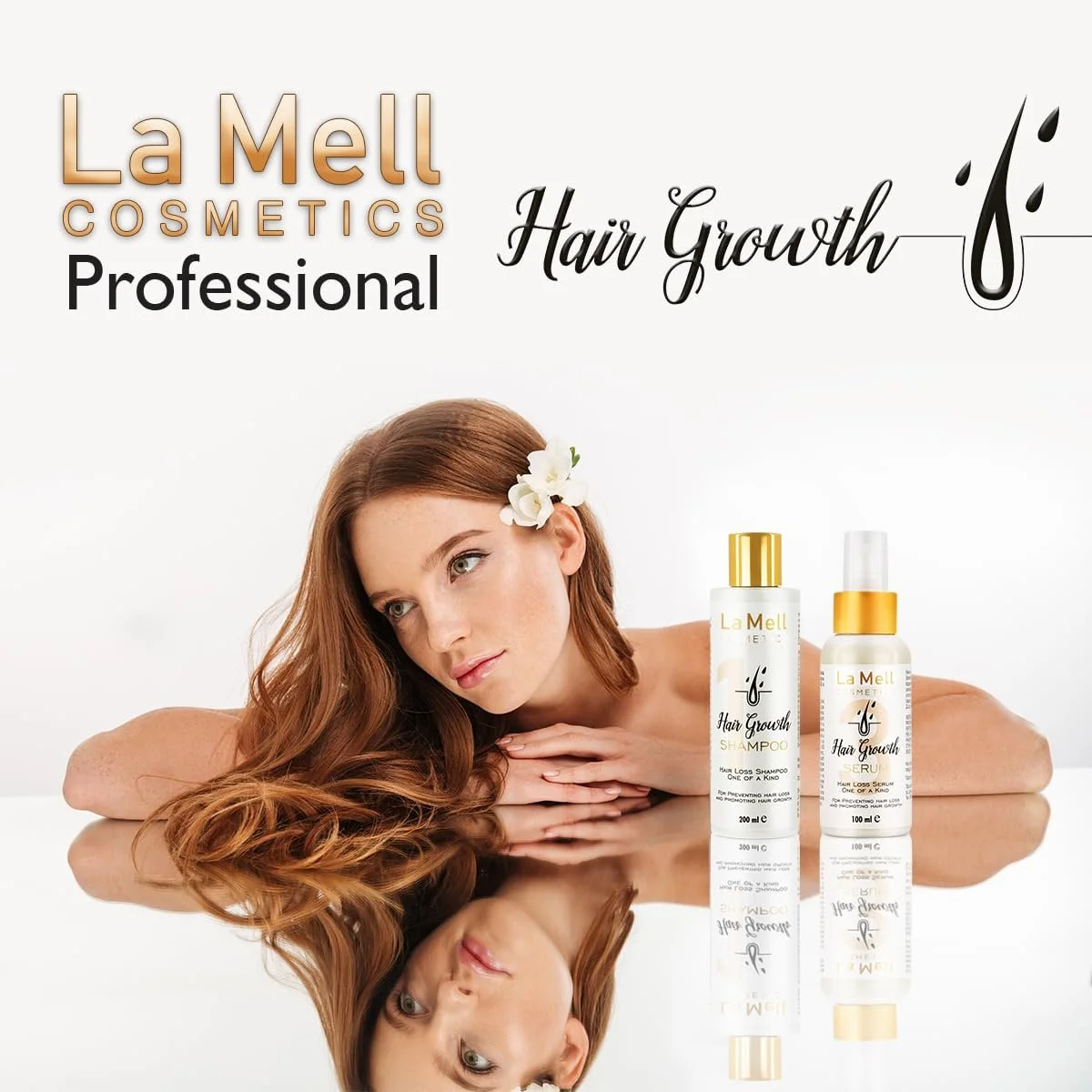 Сироватка для волосся проти випадіння волосся для жінок La Mell 100 мл, фото №7