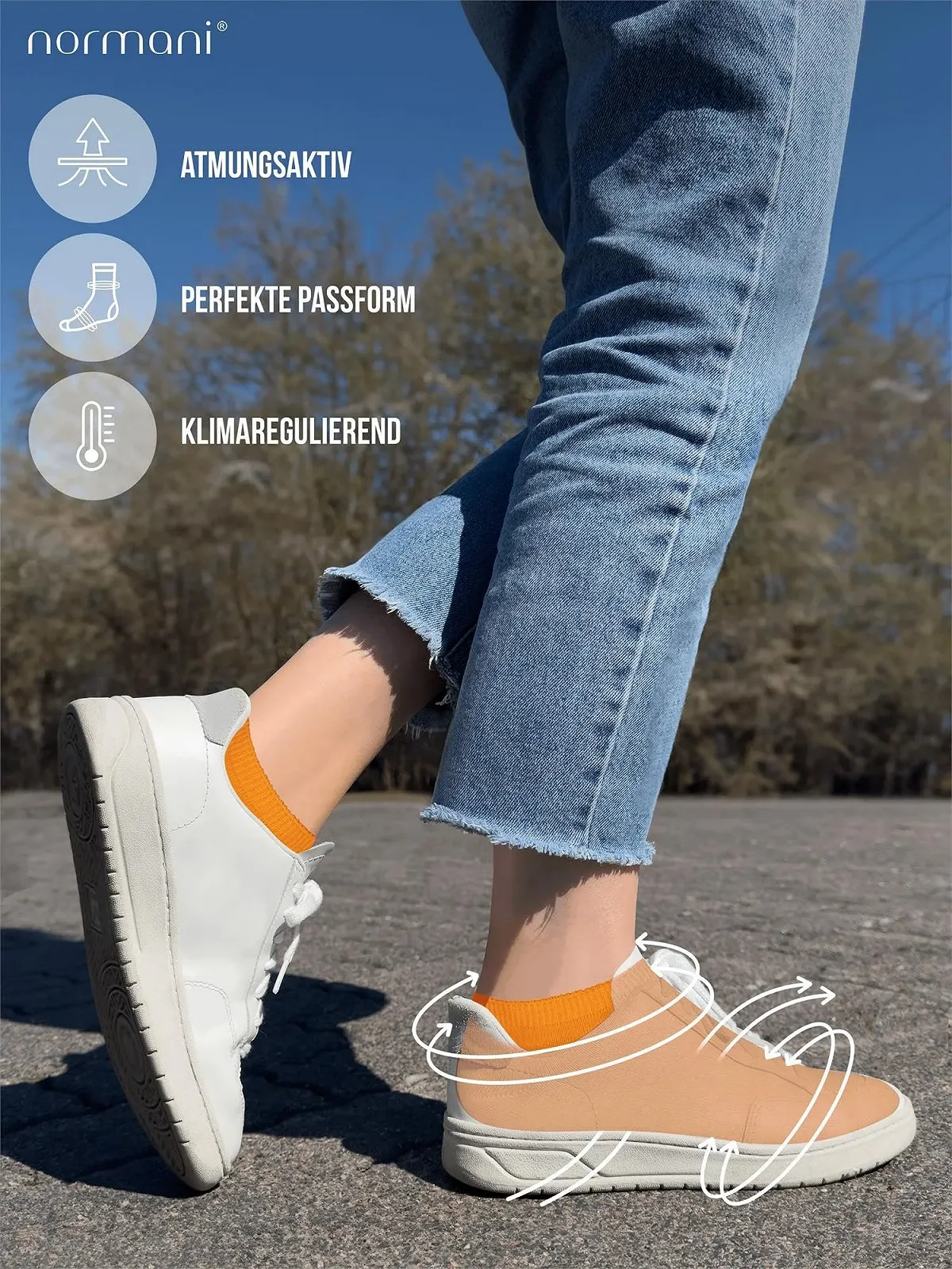 Шкарпетки Літні Normani Бавовна 10 пар, фото №5