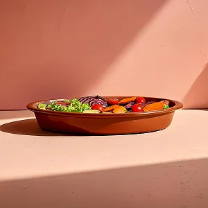 Форма для запікання MamboCat Boris овальна керамічна 1,5 л 39 x 23 x 5,5 см L synthetic.ua - Фото 1