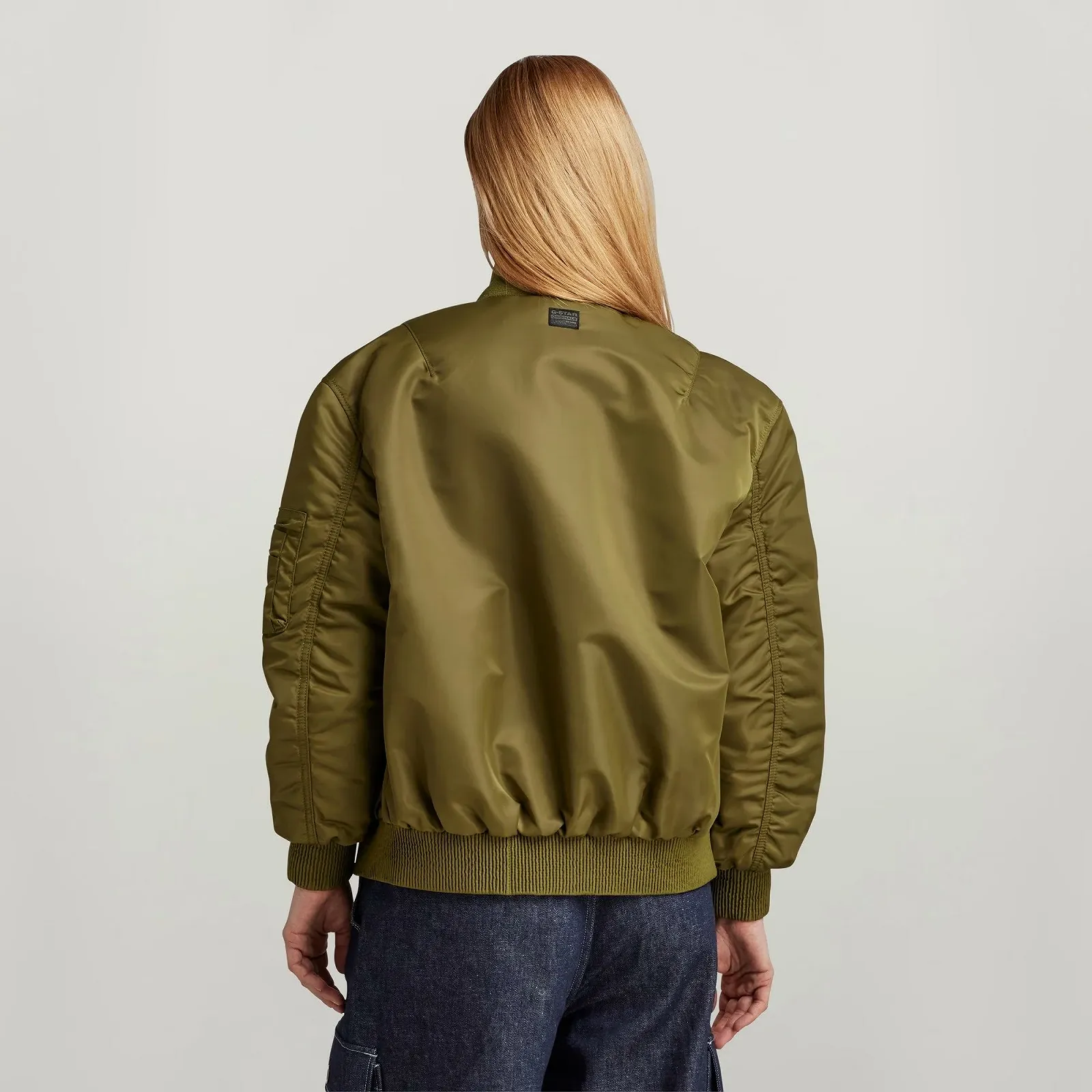 Жіноча куртка G‑Star Nylon Bomber Jacket Lune Nylon Recycled - S, фото №3