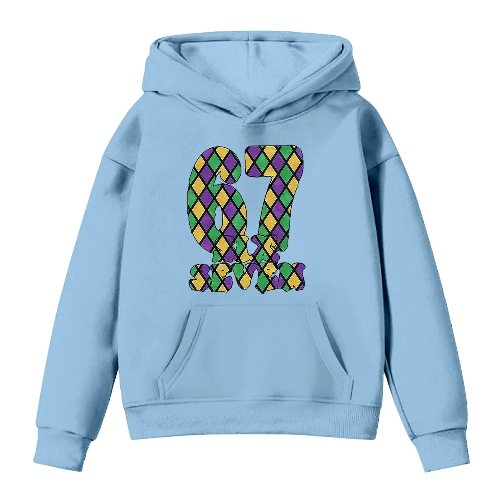 Світшот для дівчинки з круглим вирізом, фото №3