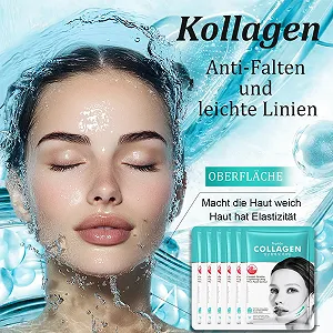 Маска Колагенова Підтягуюча для обличчя 6 шт, V Маска з Колагеном для підборіддя та обличчя synthetic.ua - Фото 1