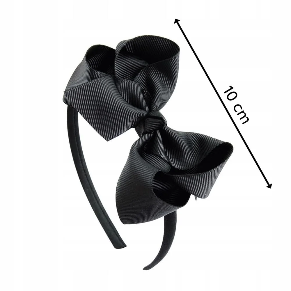 Набір дитячих обручів на голову з великим бантом (7 штук), фото №2 Набір дитячих обручів на голову з великим бантом (7 штук), фото №2