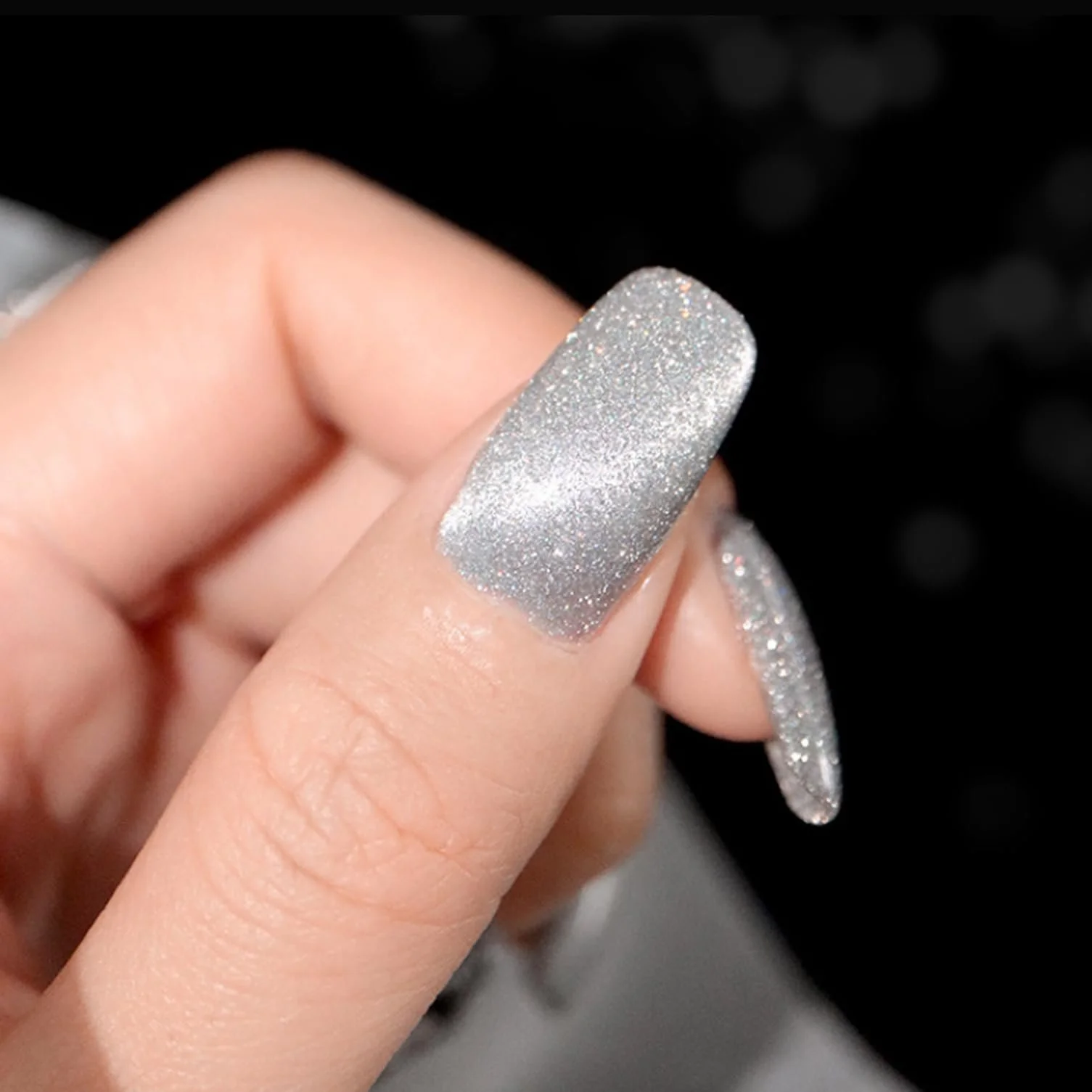 Гель-лак Cat Eye Silver Diamond, 8 мл, фото №4