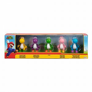 Набор фигурок Nintendo Yoshi из 5 штук, 6,5 см - Фото 1