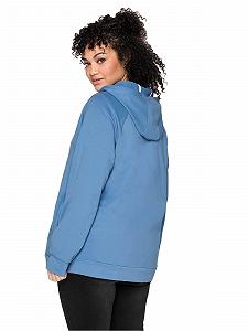 Женская Спортивная Куртка Sheego Plus Size с принтом и карманами, V-образным вырезом synthetic.ua - Фото 1