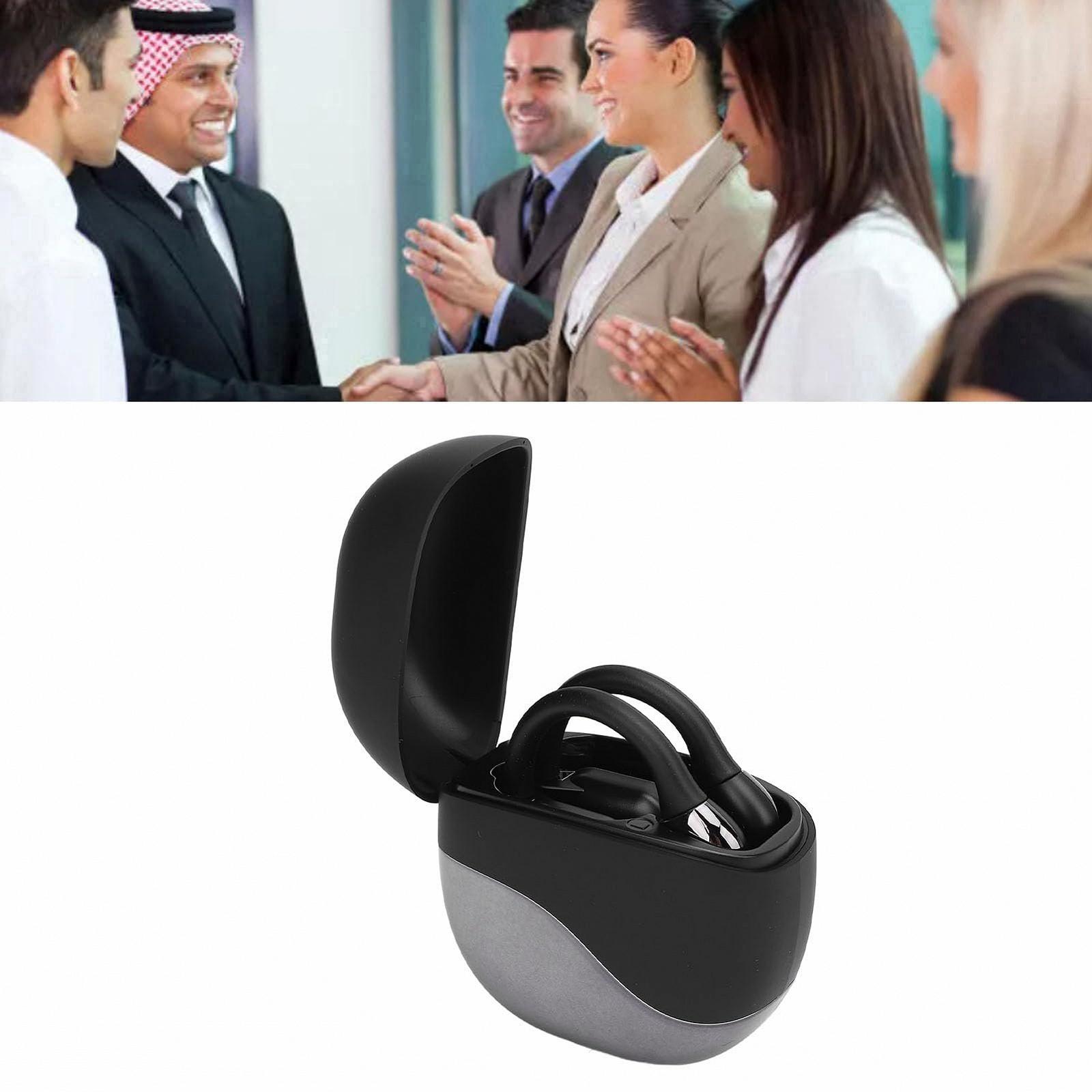 Наушники для перевода Bluetooth, 133 языка, голоса в реальном времени, открытые AI, музыкальные наушники, для путешествий и бизнеса, фото №6