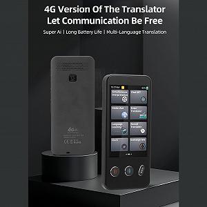 Перекладач мови ASHATA, пiдтримує 142 мови, онлайн та офлайн переклад фото, портативний synthetic.ua - Фото 1