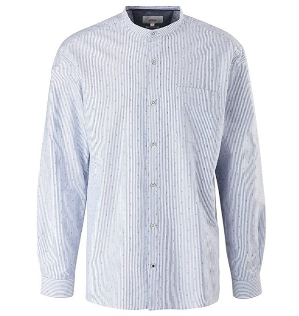 Рубашка s.Oliver REGULAR FIT 130.10.108.11.120.2102620-01G1 Голубой 3XL, фото №4