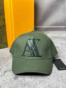 Кепка Armani хаки с буквами с037 - Фото 1