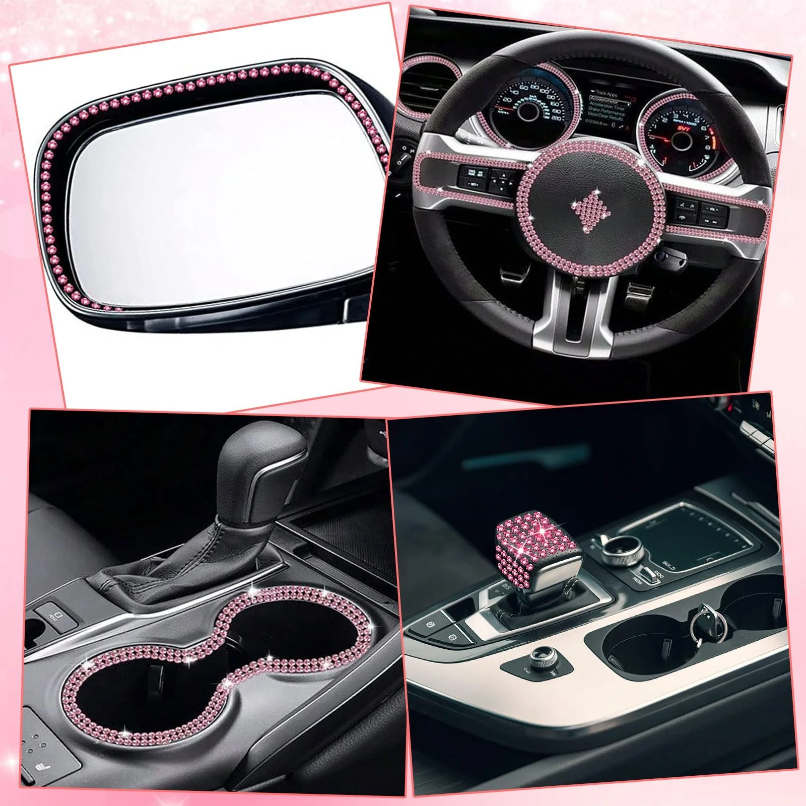 Стразы Самоклеящиеся dcas 3/4/5/6 мм Разного Размера Блестящие Камни 2168 шт., фото №4