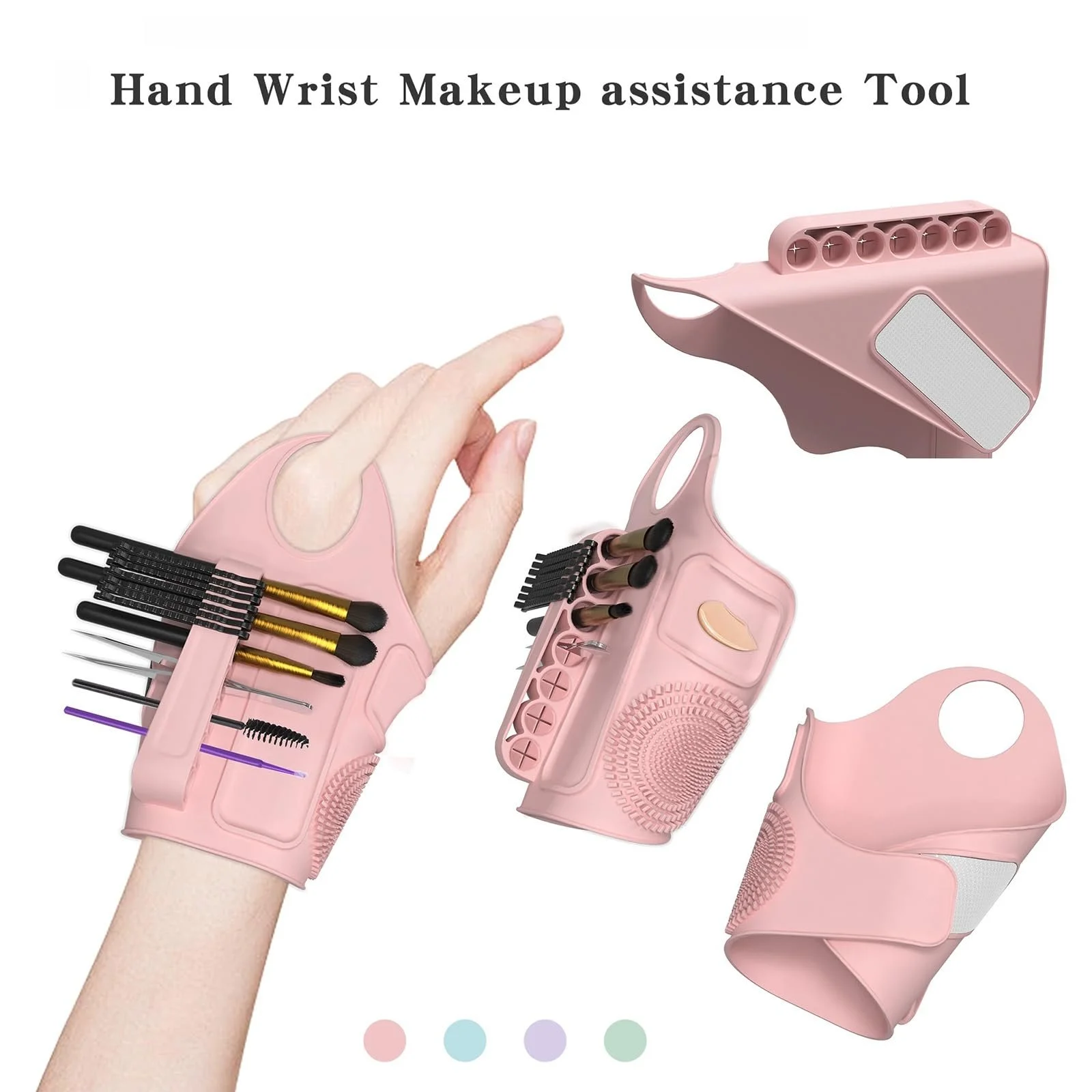 Инструмент для макияжа Силиконовый регулируемый многоразовый, фото №3