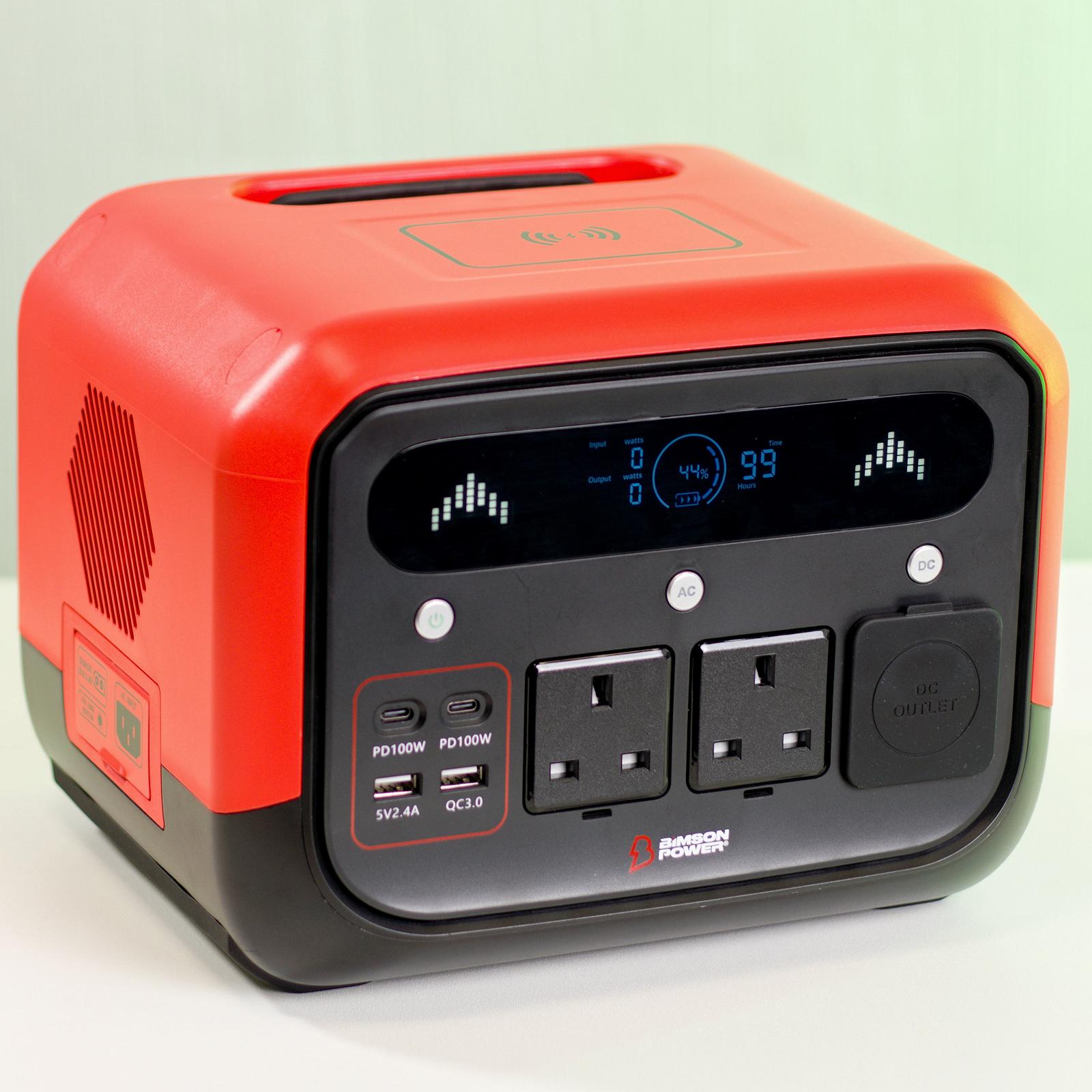 Зарядная станция Bimson Power BP700PPS 1400 Вт / 700 Вт / 512 Вт*ч / LiFePO4 / Быстрая зарядка 1 час, фото №2