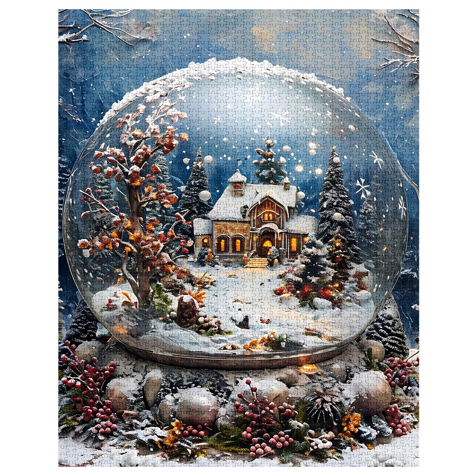Пазл Tucocoo Winter Crystal Ball 1000 деталей, фото №2 Пазл Tucocoo Winter Crystal Ball 1000 деталей, фото №2
