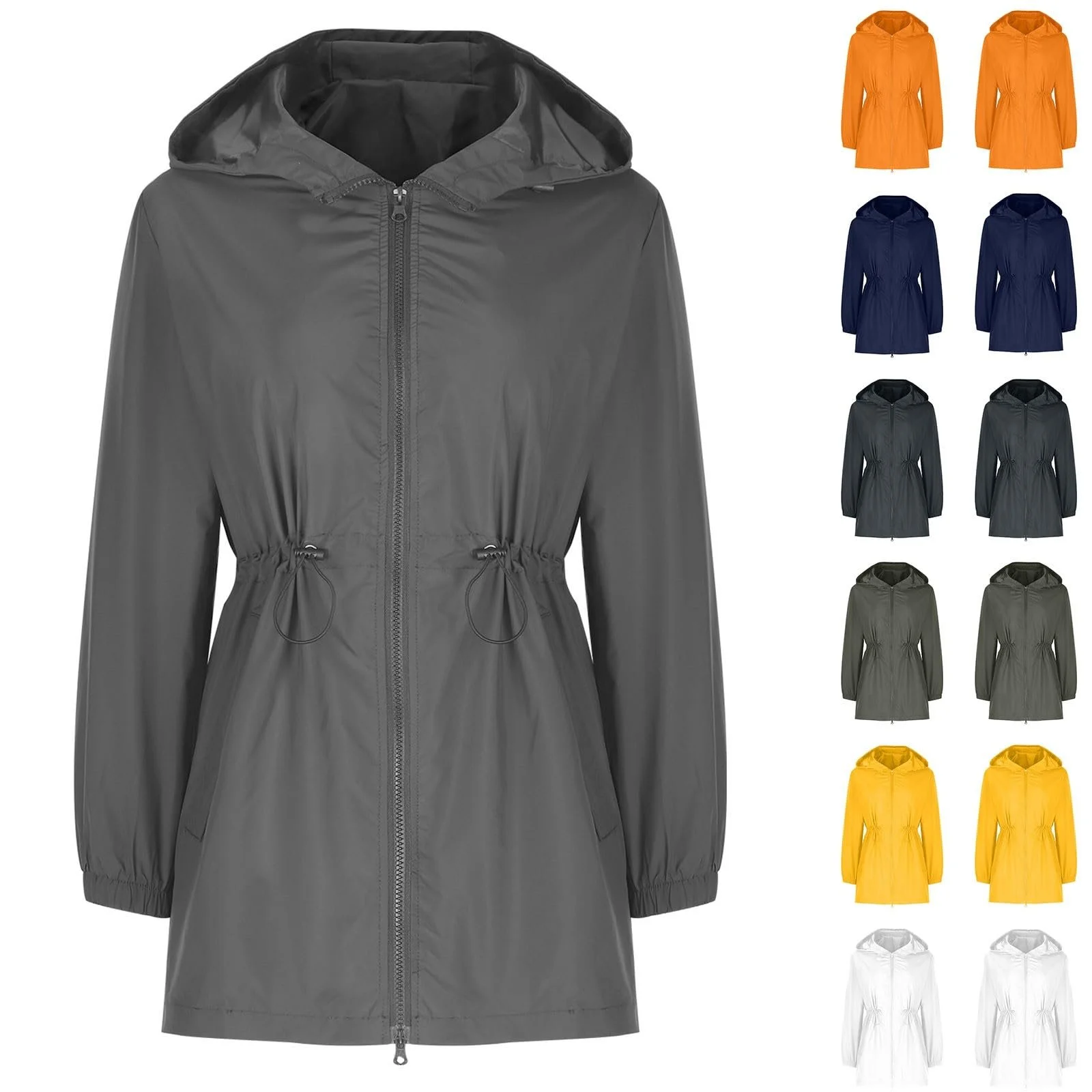 Куртка з капюшоном Жіноча Водонепроникна, фото №2 Куртка з капюшоном Жіноча Водонепроникна, фото №2