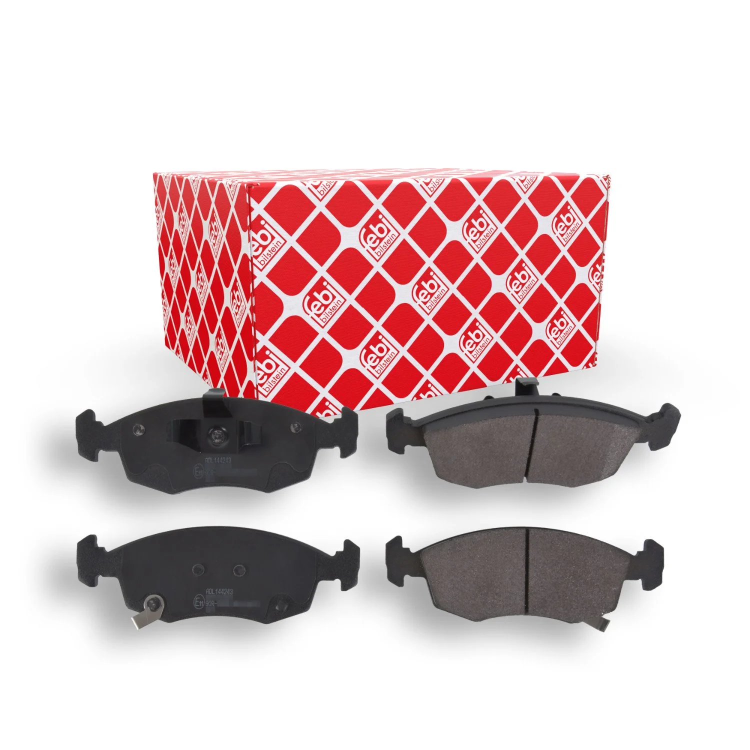 Комплект тормозных колодок, дисковый тормоз FEBI BILSTEIN 116252 для FIAT, передний мост, фото №1