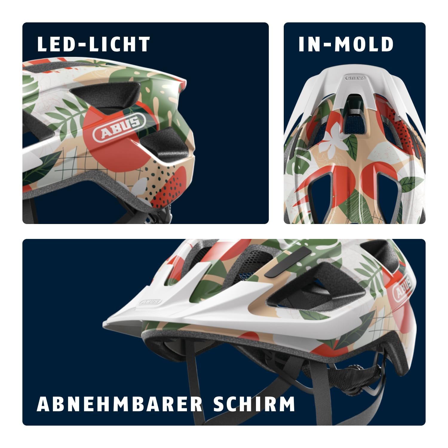Шлем Велосипедный ABUS Aduro 3.0 LED, фото №4