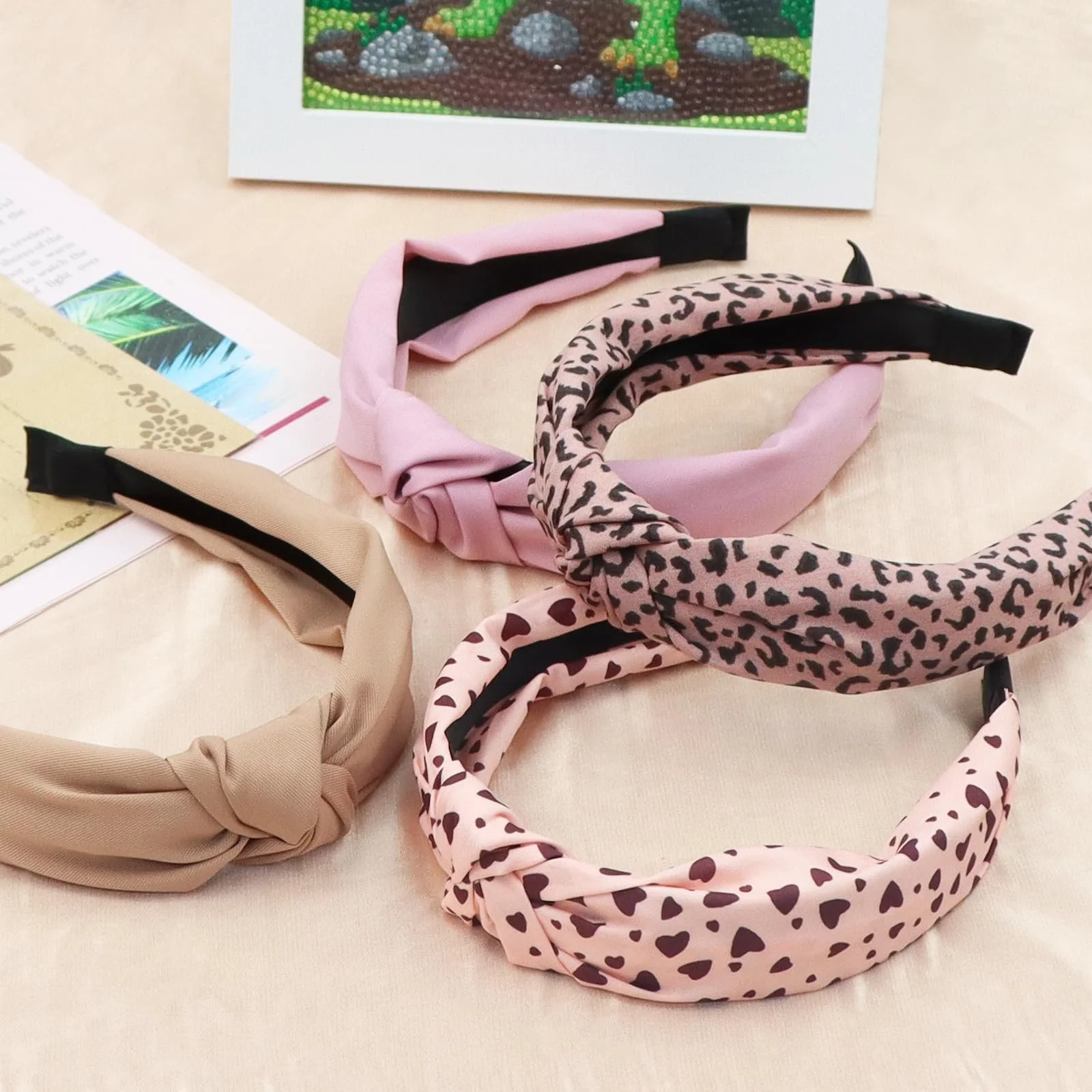 Обруч на голову Жіноча Набір з 4 штук, фото №3