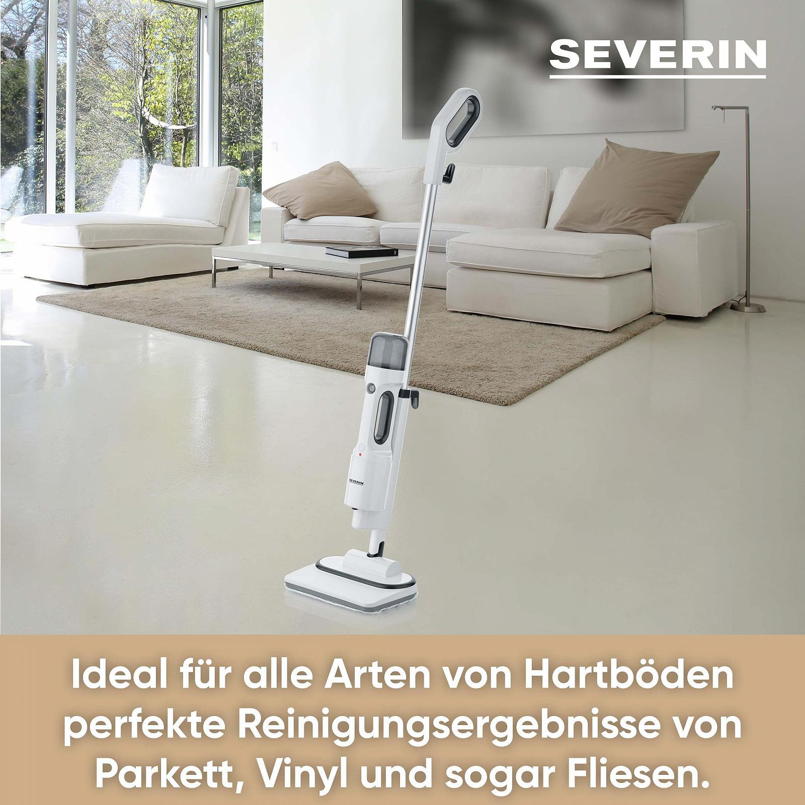 Паровая швабра SEVERIN SC 7142 White/Black, фото №6