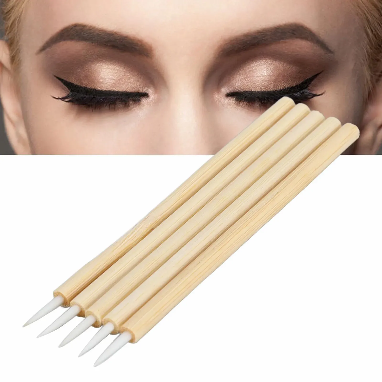 Одноразовый аппликатор для подводки для глаз HUSHUI с ультратонким кончиком, фото №2 Одноразовый аппликатор для подводки для глаз HUSHUI с ультратонким кончиком, фото №2