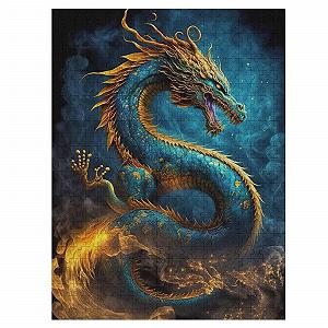 Купити Дерев'яний пазл Dragon 500 елементів 55 x 41 см - Фото 1 Дерев'яний пазл Dragon 500 елементів 55 x 41 см - Фото 1