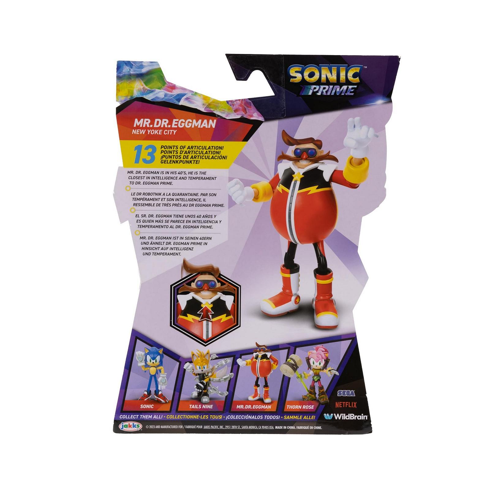 Фігурка Mr. Dr. Eggman Sonic Prime 12,7 см, фото №8