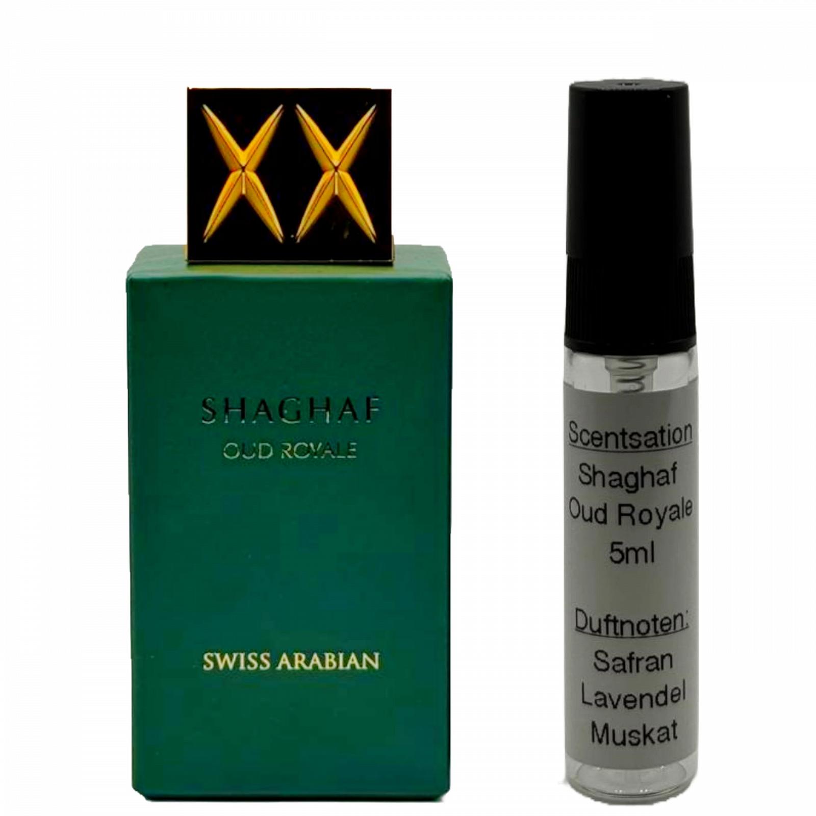 Парфюм Shaghaf Oud Royale Образец 5 мл Верхние ноты: шафран, лаванда Средние ноты: уд, мускатный орех Базовые ноты: мускус, пачули, фото №1 Парфюм Shaghaf Oud Royale Образец 5 мл Верхние ноты: шафран, лаванда Средние ноты: уд, мускатный орех Базовые ноты: мускус, пачули, фото №1