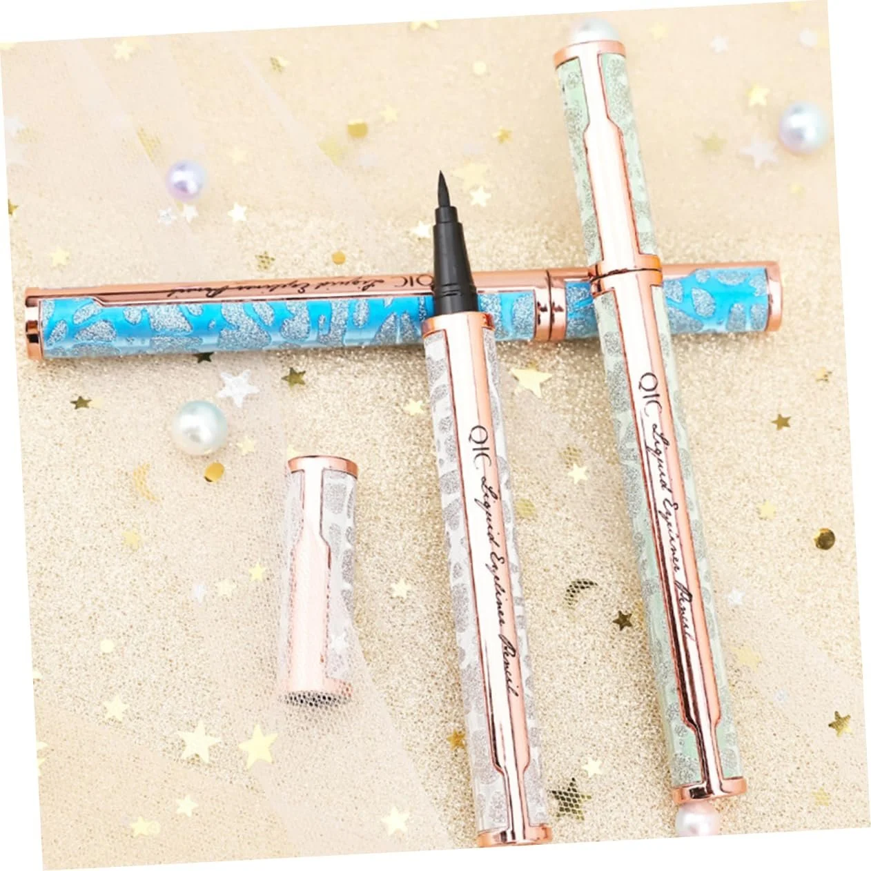 Жидкая Подводка Miss Plastic Водостойкая Черная, фото №3 Жидкая Подводка Miss Plastic Водостойкая Черная, фото №3