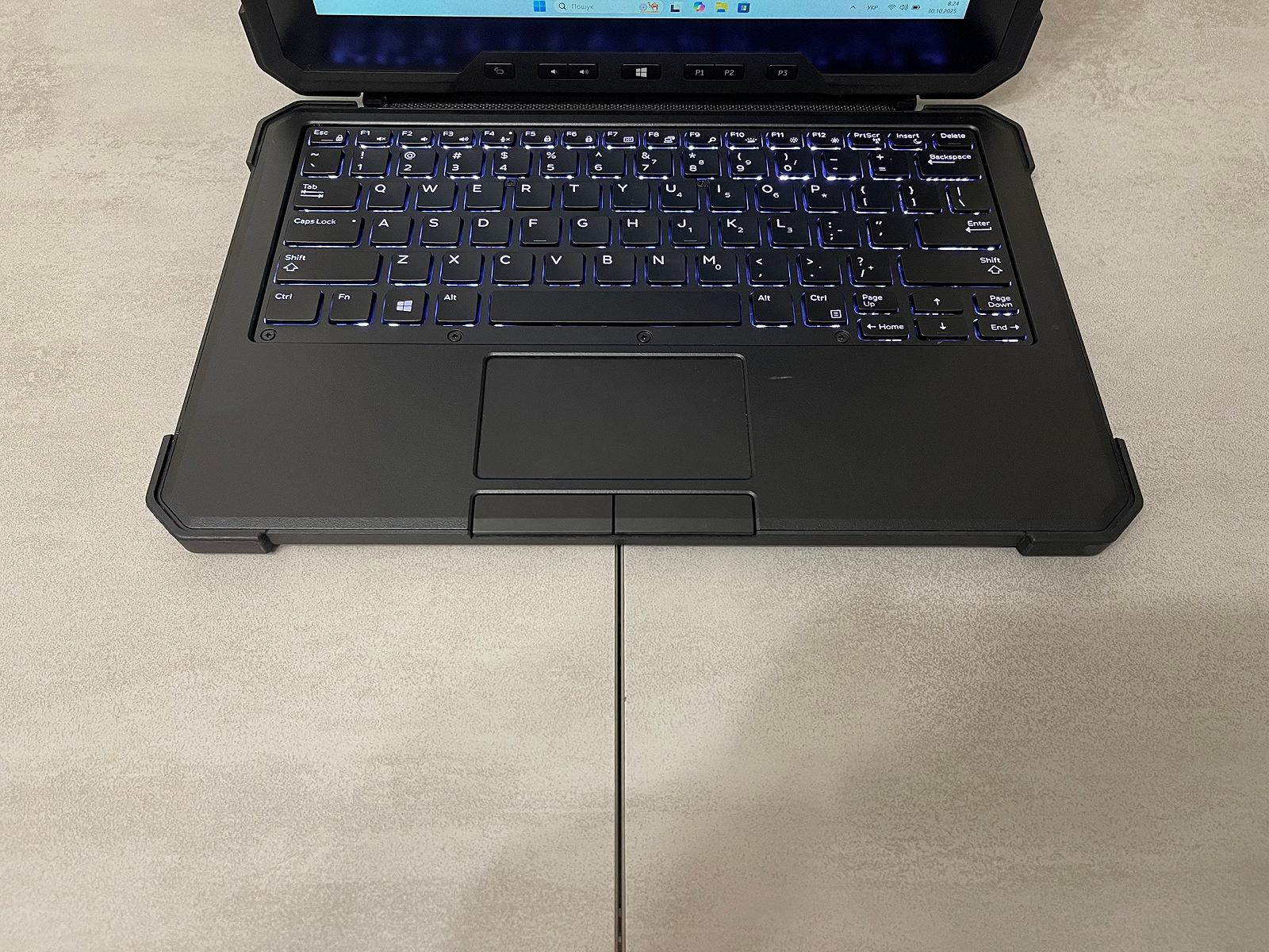 Захищений планшет Dell 7212 Rugged, 11.6" FHD, i5-7300U, 8GB, 256GB, фото №5 Захищений планшет Dell 7212 Rugged, 11.6" FHD, i5-7300U, 8GB, 256GB, фото №5