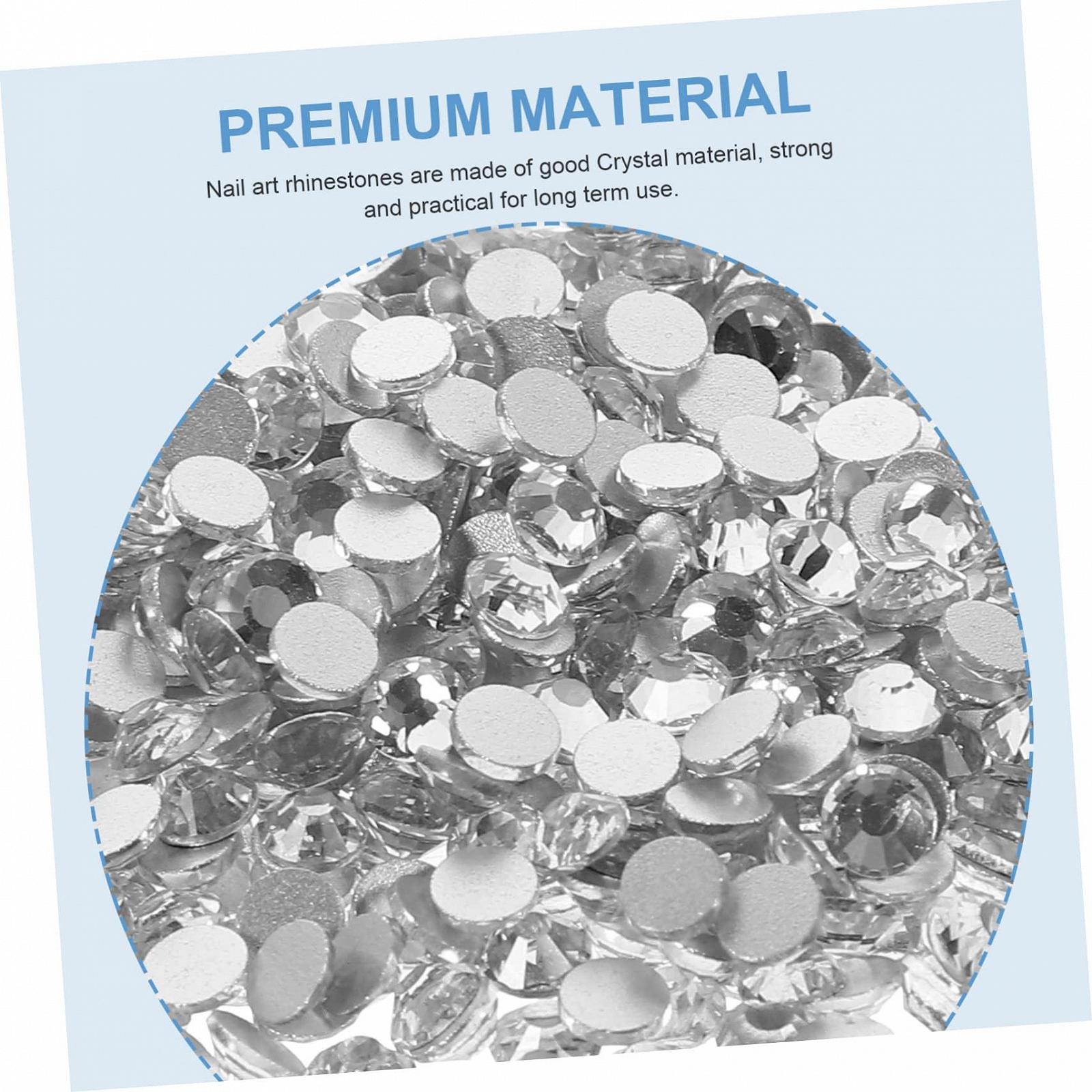 Стразы самоклеящиеся FRCOLOR 2880 штук Для декорирования ногтей Камни Наклейки 3D Для чехла телефона Отделка ногтей Маникюрные стразы Простой шарм, фото №3