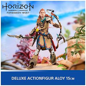 Фігурка Екшн Horizon Forbidden West Deluxe Aloy з 15 аксесуарами, 15 см, The Shapes Collection synthetic.ua - Фото 1