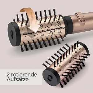 Фен-щітка BaByliss Big Hair Dual AS952E 650 Вт 50 мм та 40 мм Шампань synthetic.ua - Фото 1