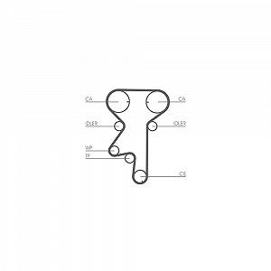 Водяний насос та комплект ременя ГРМ CONTINENTAL CTAM CT975WP2 - Фото 1