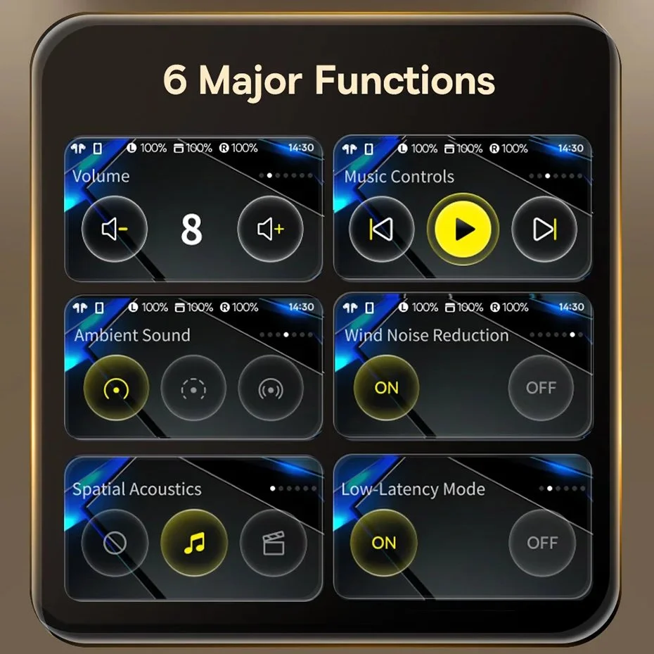 Наушники Baseus Bowie M2s Ultra Hi-Res LHDC ANC -52dB BT5.4 Black, фото №12