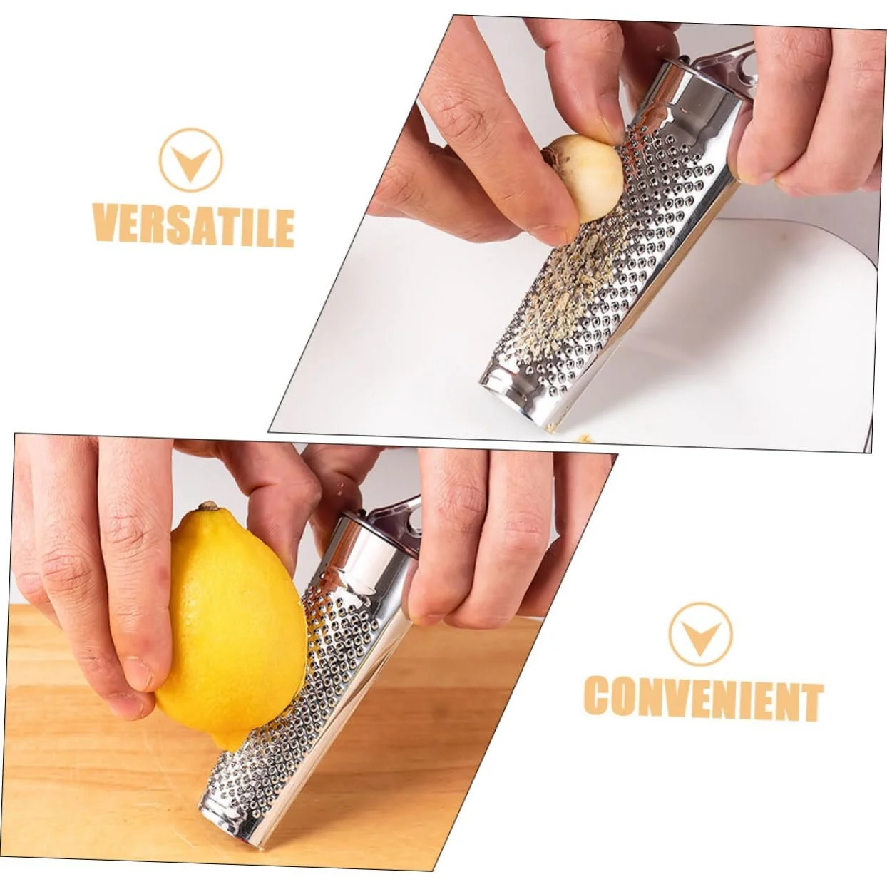 Терка Edelstah Multifunktional для імбиру, часнику, цедри лимона, сиру, горіхів та фруктів, фото №2 Терка Edelstah Multifunktional для імбиру, часнику, цедри лимона, сиру, горіхів та фруктів, фото №2