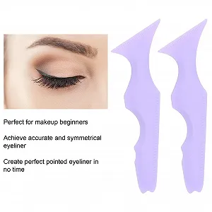 Шаблон для подводки глаз 2 шт PURPLE synthetic.ua - Фото 1