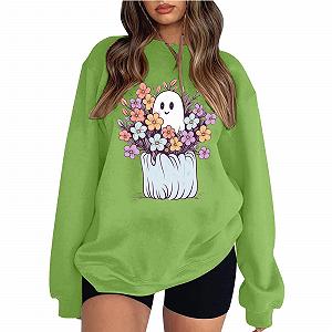 Свитшот Женский Geister Хэллоуин Костюм с длинными рукавами Тыква - Фото 1