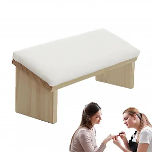 Підставка для рук похила дизайн Манікюрна подушка для рук PU шкіра - Фото 1