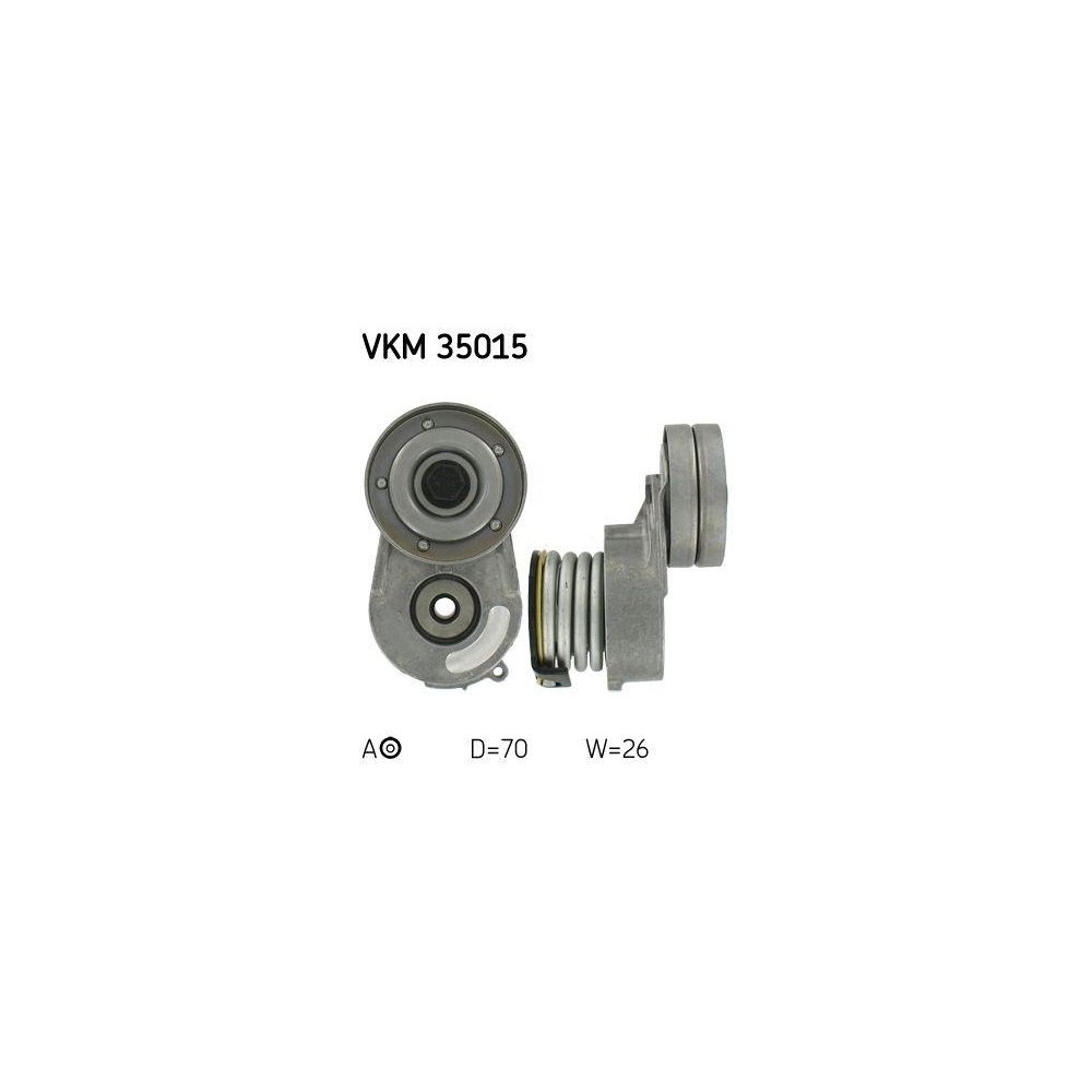 Натяжитель поликлинового ремня SKF VKM 35015 средний, фото №1 Натяжитель поликлинового ремня SKF VKM 35015 средний, фото №1