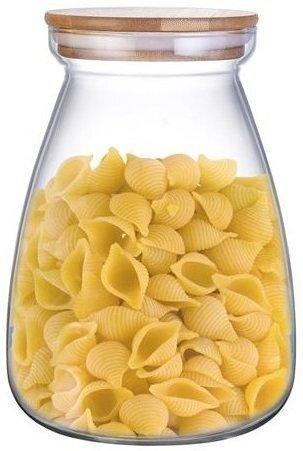 Банка для хранения Ardesto Fresh Hourglass AR-1311-BH 1100 мл, фото №1