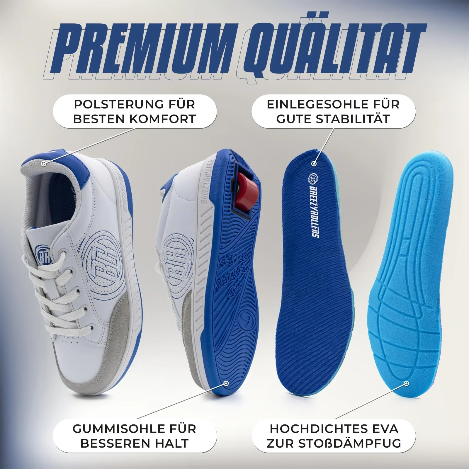 Кроссовки на колесиках BREEZY ROLLERS Детские, Роликовые кроссовки, для детей, Запатентованная система Click, фото №5 Кроссовки на колесиках BREEZY ROLLERS Детские, Роликовые кроссовки, для детей, Запатентованная система Click, фото №5