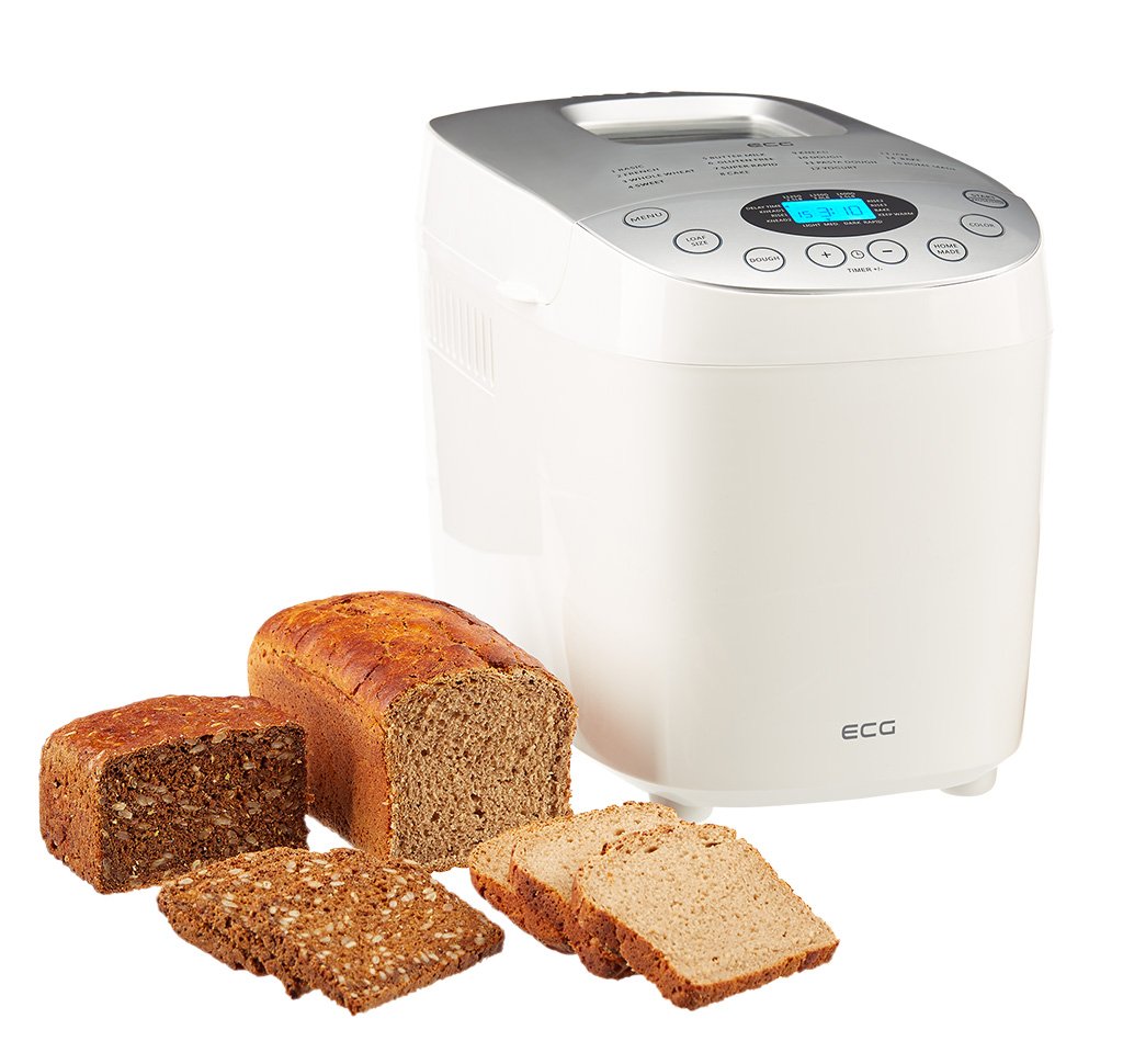 Хлебопечение ECG PCB 815 Пластик 1.6 кг Белый/Серебристый, фото №5