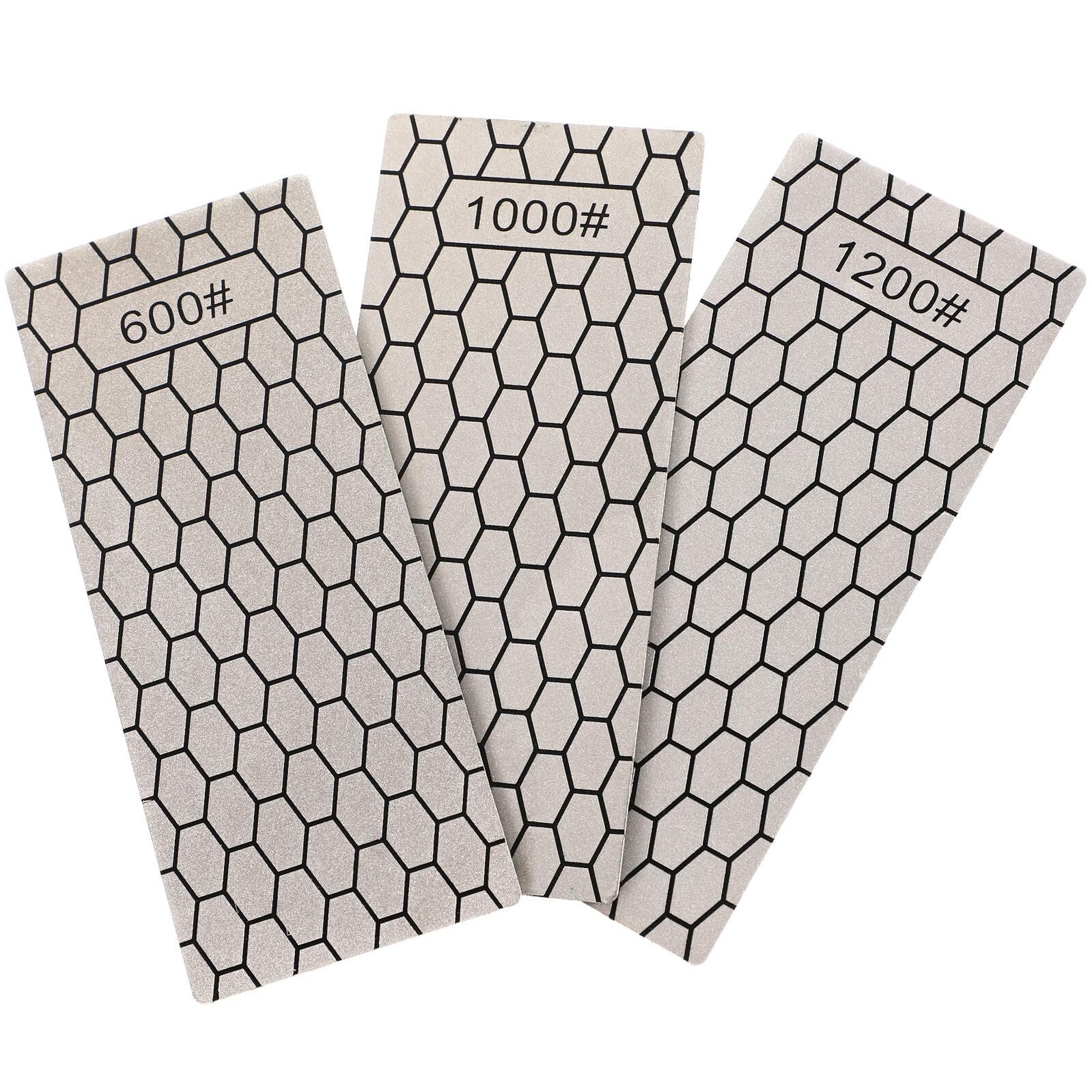 Набір алмазних точильних каменів 3 шт. Корунд Нековзні, фото №1