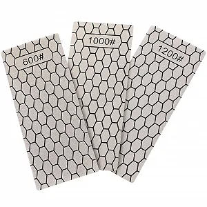 Набір алмазних точильних каменів 3 шт. Корунд Нековзні - Фото 1