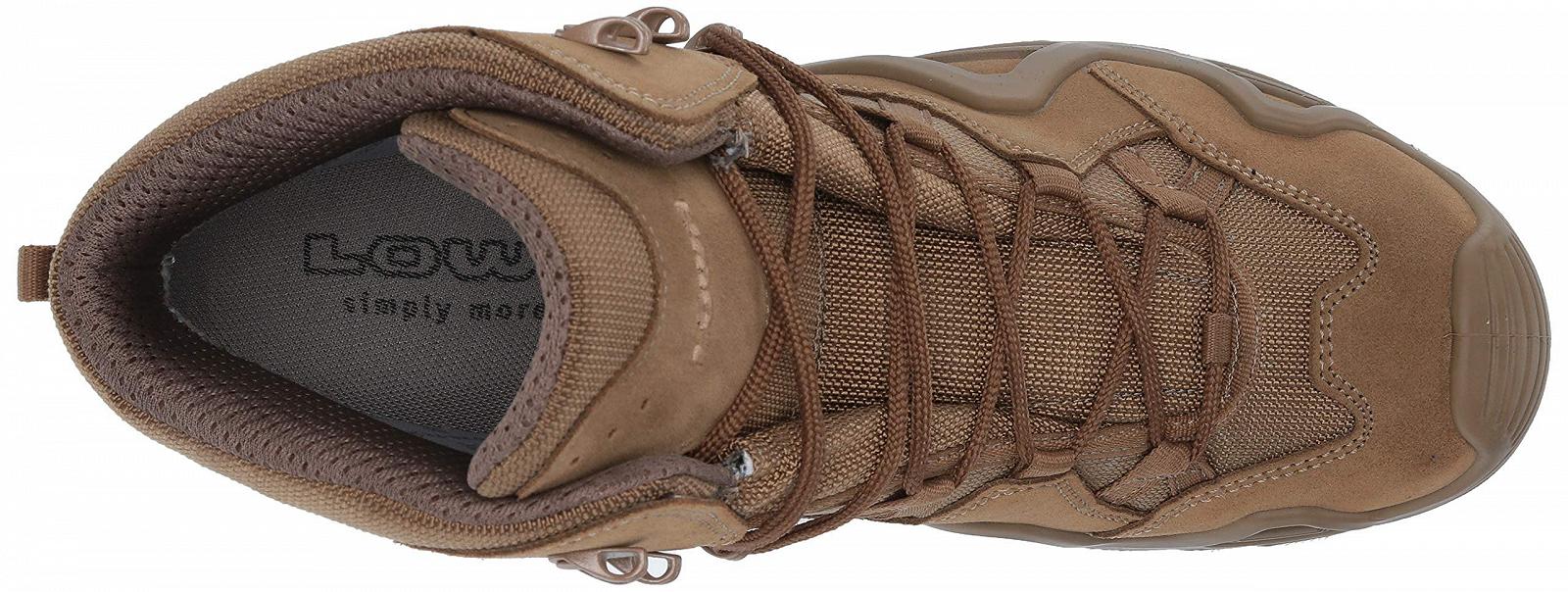 Чоловічі черевики Lowa Zephyr Gore-Tex Mid Task Force Коричневий замш, фото №5 Чоловічі черевики Lowa Zephyr Gore-Tex Mid Task Force Коричневий замш, фото №5